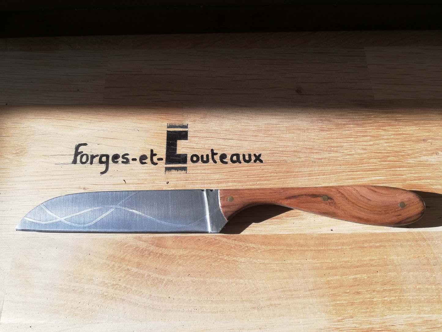 Couteau alimentaire | couteau de table forgé à la main