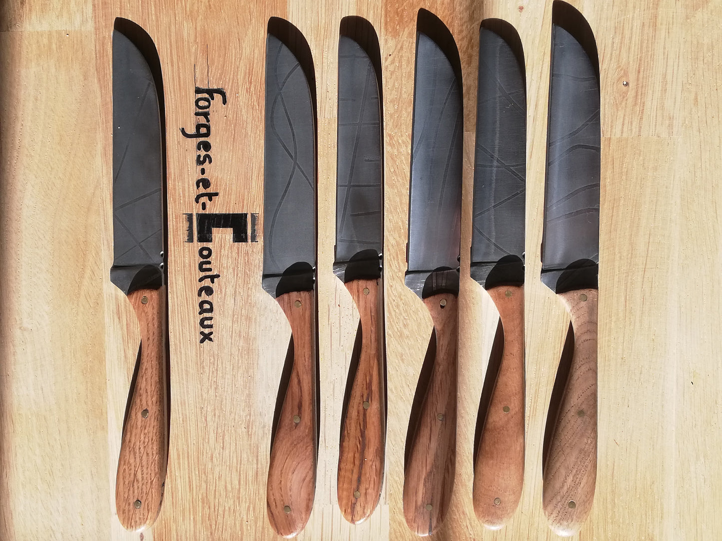 Couteau alimentaire | couteau de table forgé à la main