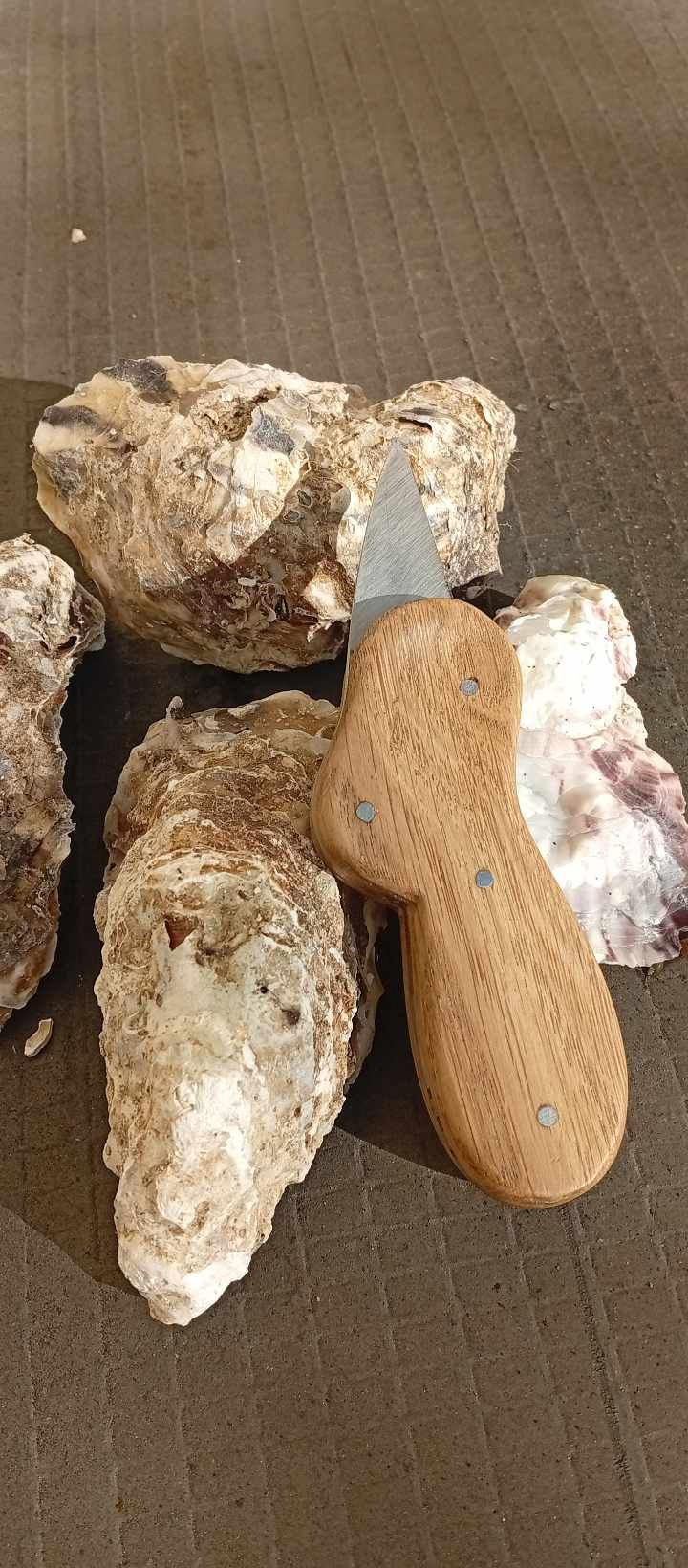 Couteau à huître artisanal