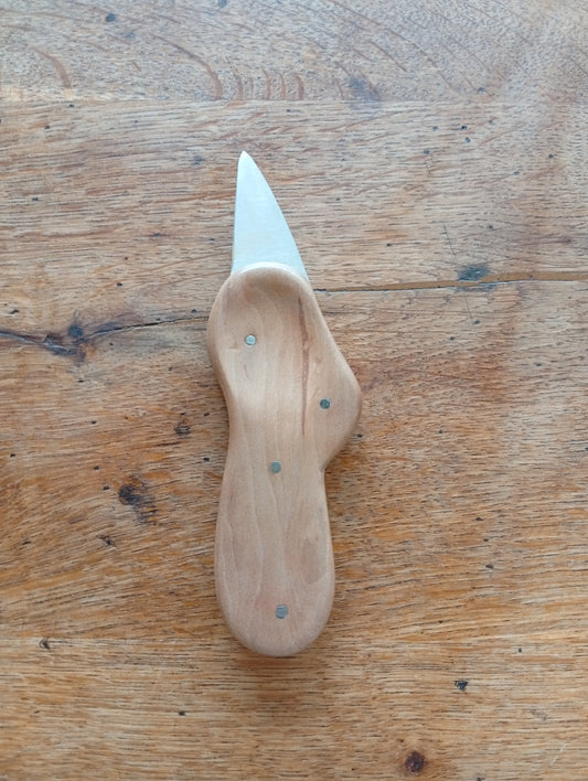 Couteau à huître pour gaucher